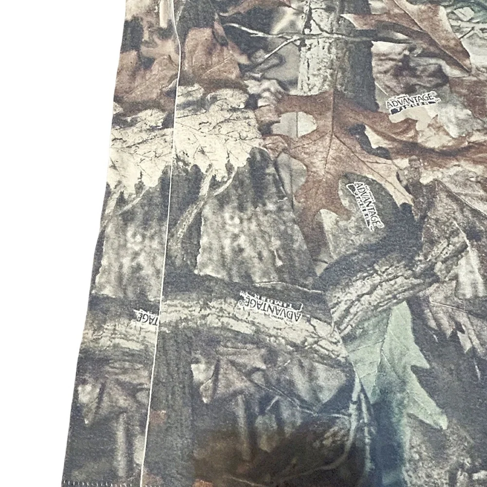 Vintage 90s Ranger 2XL RealTree Advantage Timber Camo Henley USA - Picture 9 of 12